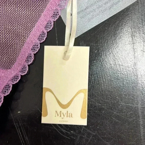 NWT Myla Verity Close Lavender Thong - Picture 2 of 3